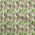 thumbnail image 1 of oneOone Cotton Cambric Light Green Fabric Tropical Leaf Diy Clothing Quilting Fabric Print Fabric By Yard 42 Inch Wide, 1 of 5