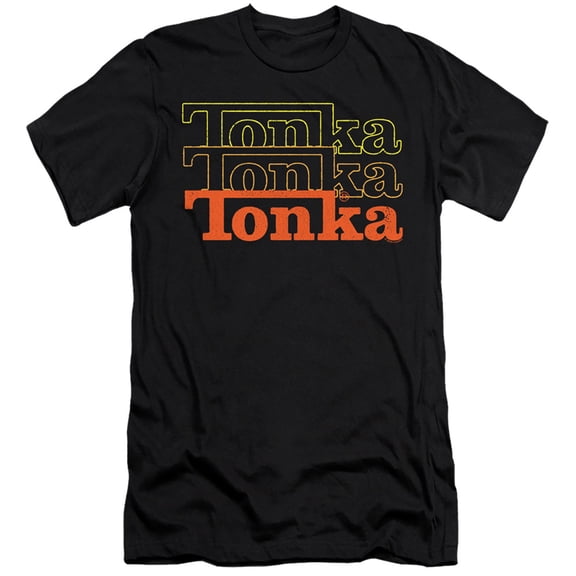 Tonka Fuzzed Repeat S/S Adult 30/1 T-Shirt Black