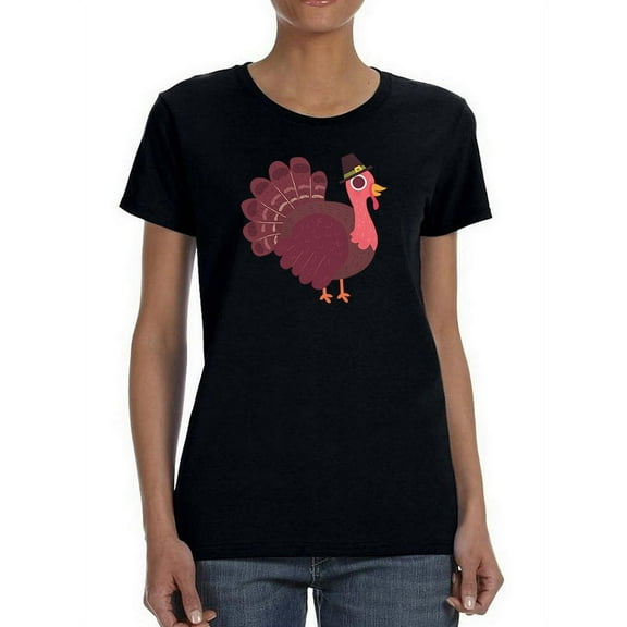 Turkey T-Shirt Women -Smartprints Designs, Female Medium