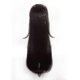 thumbnail image 2 of Game Genshin Impact Amber Women Girls Brown Long Wig, 2 of 3