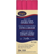 Wrights 1/2" Berry Extra Wide Double Fold Bias Tape, 3 yd