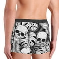 thumbnail image 5 of Naloa Skull and palm leaves Print Mens Underwear - Boxers for Men, Classic Briefs for Men, 5 of 9