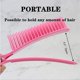 thumbnail image 4 of Juego de 4 pinzas para el cabello cortadas por estilistas profesionales., 4 of 5