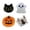 4 Pcs, variant on Glitter Black Bat Claw Hair Clip for Women, Halloween Cartoon Acrylic Jaw Barrette, Cute Holiday Non Slip Hair Accessory for Cosplay Costume Party Daily Hairstyle