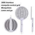 thumbnail image 3 of Electric Fly Swatter, Rechargeable Bug Zapper Racket Foldable, Mosquito Zapper Killer for Outdoor & Indoor, 3 of 6