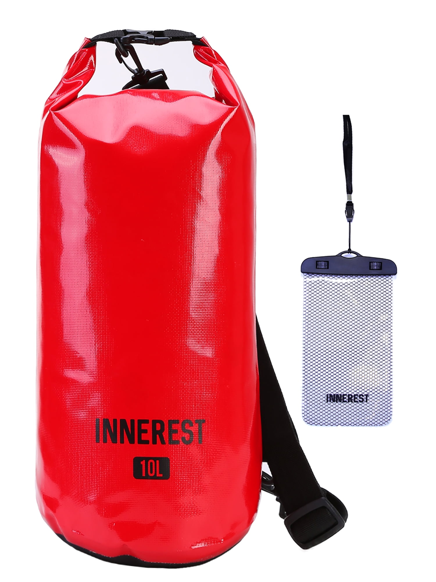 Innerest Waterproof Dry Bag Lightweight Sack for Outdoor Water Recreation Beach Boating Camping Fishing Kayaking with a