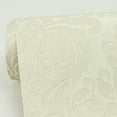 thumbnail image 2 of Sirpi Wallcoverings Betina Light Yellow Damask Wallpaper, 2 of 3
