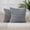 Gray, variant on All Smiles Couch Decorative Throw Pillow Covers 18x18 Set of 2 Faux Fur Plush Soft Fluffy Velvet Cushion Case Cozy Fuzzy Striped Pillowcase Home Decor for Sofa Living Room Bedroom,Gray