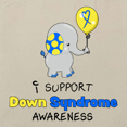 thumbnail image 4 of Inktastic I Support Down Syndrome Awareness Elephant with Balloon Tote Bag, 4 of 5