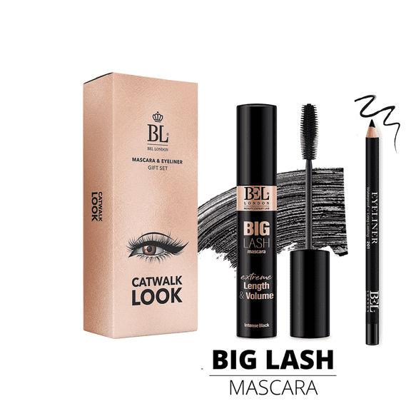 BelLondon CatWalk Look Gift Set -Mascara and Eyeliner Set
