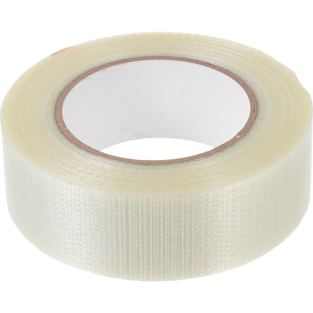 Mobutofu Ruban de Fibre de Verre Scellage Transparent Fixation pour Usage Industriel 1 Rouleau