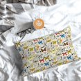 thumbnail image 5 of Pofeuu Insects And Medicinal Herbs Print Polyester Microfiber Plush Pillowcases, Super Soft and Cozy Pillow Case Covers with Envelop Closure（Pillow core not included）-16"x24", 5 of 6