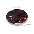 thumbnail image 3 of Posavasos de tierra de diatomeas absorbente de Tokyo Ghoul, el aislamiento antideslizante de tierra de diatomeas sin olor protege la superficie de la mesa contra daños Talla única, 3 of 7