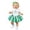 A-Green47, variant on Jamsmile Newborn Girls Outfits Sets St. Patrick'S Day Green Print Romper Tutu Dress Headbands 3pcs Infant Girls Party Wear