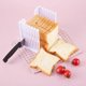 thumbnail image 4 of Bread Slicer Toast Cutter Foldable Homemade Bread Slicing Adjustable Toast Slicer Toast Cutting Guide for Homemade Bread,Bread Slicer Loaf for Slicing Bread Foldable Kitchen Baking Tools, 4 of 5