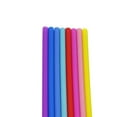 thumbnail image 4 of Eco Friendly Mugs Reusable Drinking Straw Set Soft Silicone Straw + Cleaner Brush Birthday Wedding Party Supplies, 4 of 4