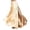 Skirt 165# Rose Gold, variant on oqasdz Belly Dance Skirts for Womens Solid Color Flowy Performance Elastic Waistband for Stage Show Practice and Casual Outdoor Wear
