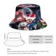 thumbnail image 2 of Mansión de Luigi Sombrero bucket para adultos, gorra de protección solar, sombrero de pescador plegable para viajes al aire libre, pesca y actividades de verano, 2 of 6