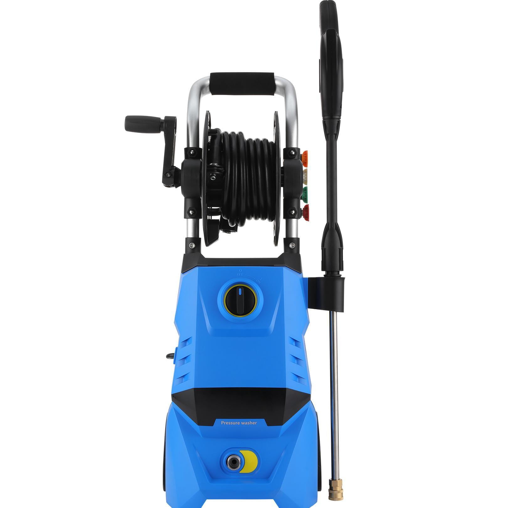 Enventor Electric Pressure Washer, 2300 PSI, Portable High  Pressure Cleaner Machine, with 4 Nozzles, Foam Cannon for Cars, Homes,  Driveways, Patios, Light Weight Pressure Washer, Power Washer : Patio, Lawn  & Garden