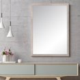thumbnail image 2 of Farmhouse Gray and White Wall Mirror, 2 of 7