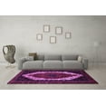 thumbnail image 3 of Ahgly Company Indoor Rectangle Persian Purple Traditional Area Rugs, 8' x 12', 3 of 4