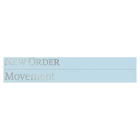 New Order - Movement (definitive Edition) - Music & Performance - Vinyl