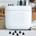 thumbnail image 4 of CRILSTYLEO 24pcs Rice Cooker Bottom Pad Black Easy To Clean Kitchen Appliances, 4 of 8