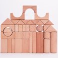 thumbnail image 4 of Miangastore 20pcs Geometric Building Blocks Single Grain Building Block Kids Building Blocks Toys (Big Triangle), 4 of 8