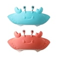 thumbnail image 1 of Miangastore 2pcs Baby Shower Caps Silicone Hair Washing Hat Adjustable Kids Shampoo Caps, 1 of 8