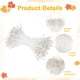 thumbnail image 2 of Uxcell 1440-Pack Estambres de Flores para Manualidades, Pistilo Floral Artificial de Doble Cabeza de 2 mm para Hacer DIY [Blanco], 2 of 6