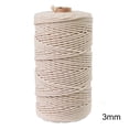 thumbnail image 1 of Coofit Cotton Rope 27/54/109Yd Natural Twisted Cotton Cord Macrame Rope for All Purpose, 1 of 10