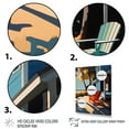 thumbnail image 3 of Designart "Blue And Red Cityscape Chronicles" City Architecture Canvas Art Print, 3 of 5