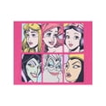 thumbnail image 5 of Disney Princess Girls' 3 Princesses 3 Villains Graphic Block T-Shirt, 5 of 5
