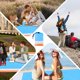 thumbnail image 5 of Manta De Playa,Manta De Picnic,210x200cm Estera De Playa Extra Grande A Prueba De Arena Impermeable para 5-8 Adultos,Manta De Playa Ligera Y Plegable Estera De Picnic para Viajes,Camping,Picnic,Sende, 5 of 5