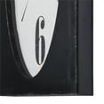 thumbnail image 3 of Yosemite Speakeasy Spokes Wood Wall Clock in Black and White Finish, 3 of 3