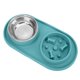 thumbnail image 5 of Comedero lento para perros, alfombrilla de silicona para comida y agua para mascotas, cuenco de agua de acero inoxidable, cuenco para perros diseñado con precisión, 5 of 9