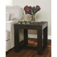 thumbnail image 2 of Bowery Hill Table d'Appoint Carrée Brun Foncé, 2 of 2