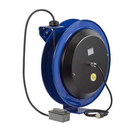 Coxreels Safety System Spring Driven Cord Reel 100' Duplex Rec