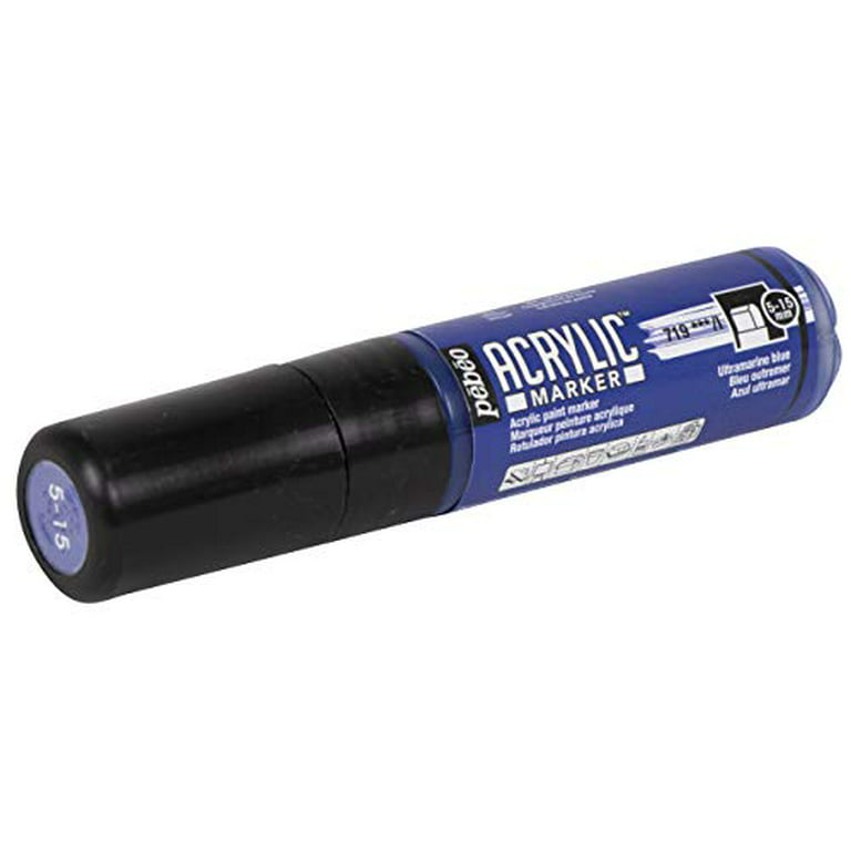 Pebeo Acrylic Marker 1.2Mm Tip Ultramarine Blue