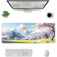 thumbnail image 6 of Cherry Blossom Mouse Pad, Japanese Mouse Pad, Large Mouse Pad,3mm Thick Non-Slip Desk Mat with Stable Rubber Base,31.5 x 11.8 Inch Gaming Mouse Pad,XXL Mouse Pad, 6 of 17