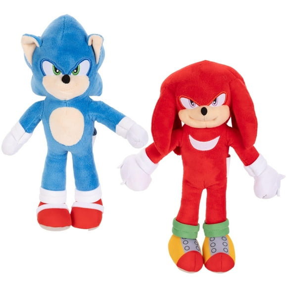 Peluche Sonic The Hedgehog Sonic 3 Movie de 23 cm con nudillos