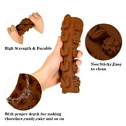 Springcorner 6 Pcs Silicone Candy Molds, Non-Stick DIY Silicone Molds with Different Shape for Chocolate,Cake,Candy, Easy To Clean Baking Molds