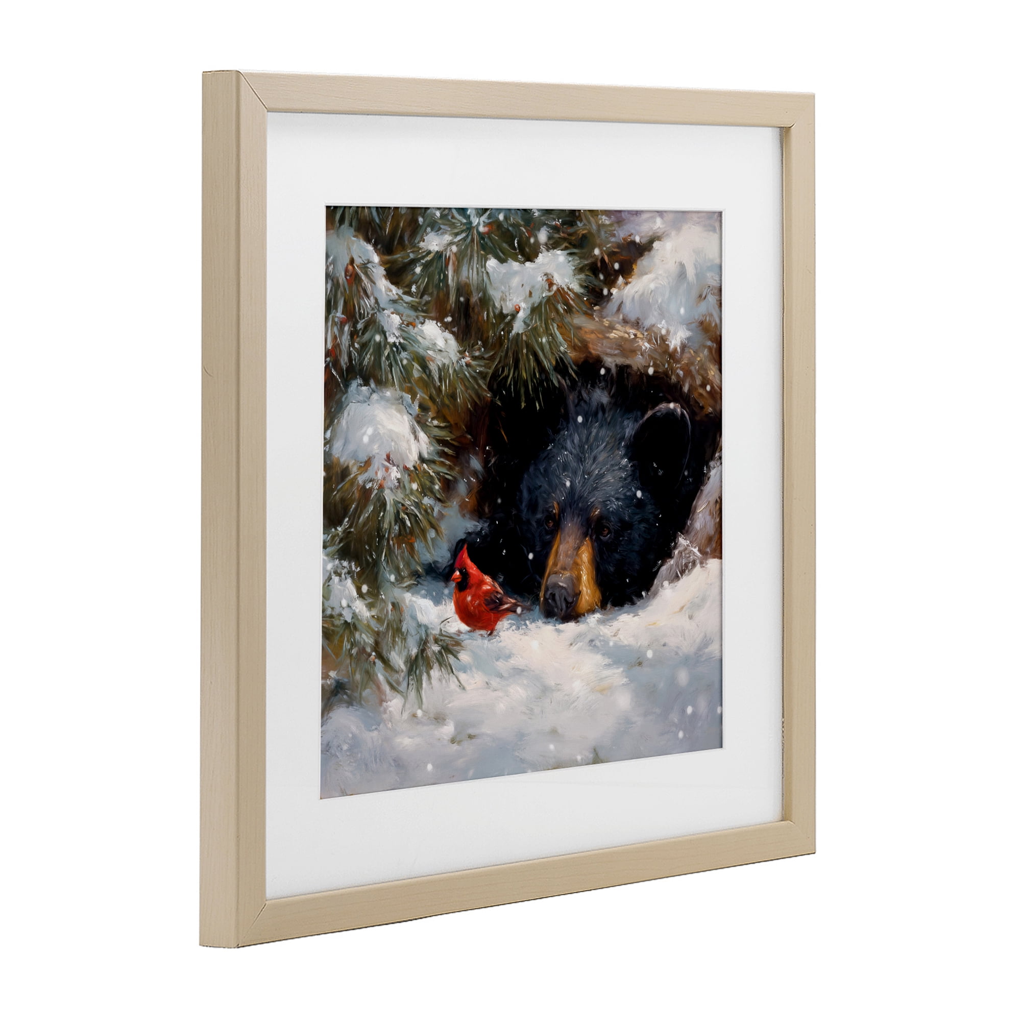 Stupell Industries Warm Watch From The Den Birch Framed Print Under Glass, design by Tina LeCour