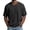 Dark Gray, variant on WIZUTIZ Short Sleeve T-Shirts for Men Summer Lightweight Breathable Knitted Shirt Loose Fit Crewneck Athletic Gym Tops