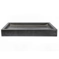 thumbnail image 6 of Rectangular Infinity Pool Sink - Honed Pietra Grey Marble, 6 of 12