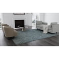 thumbnail image 2 of Bashian 30x96" Hand-Tufted Runner Transitional Wool Area Rug in Azure, 2 of 5