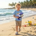 thumbnail image 4 of Dinosaur Water , Small Cartoon Squirt Toy Blaster for Summer Outdoor Fun, Pool Party Favor, Beach Games, and Backyard Water/Fights, 1Pcs Blue, 4 of 7