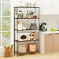 thumbnail image 2 of Gymax 5-Tier Metal Storage Shelving Unit w/V-Shaped Wire Rack for Home Kitchen Garage, 2 of 10