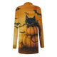 thumbnail image 5 of Cárdigan de manga larga para mujer, moda informal, blusa estampada de Halloween, abrigo para mujer, 5 of 6