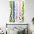 thumbnail image 4 of Flower Tapestry, Spring Flowers on Different Backgrounds Lily Blossoms Valley Primrose Floral Print, Wall Hanging for Bedroom Living Room Dorm Decor, 40W X 60L Inches, Multicolor, by Ambesonne, 4 of 5